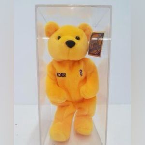 🔥Ultra Rare🔥 1999 Kobe Bryant #8 Lakers Plush Bear Savino B-Ball Bammers MINT